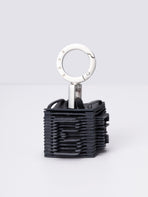 Strata Ledercharm Schwarz